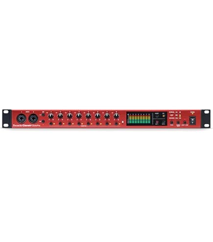 Focusrite Scarlett Octo Pre 8チャンネル Focusrite Scarlett Octopre au meilleur prix sur idealo.fr